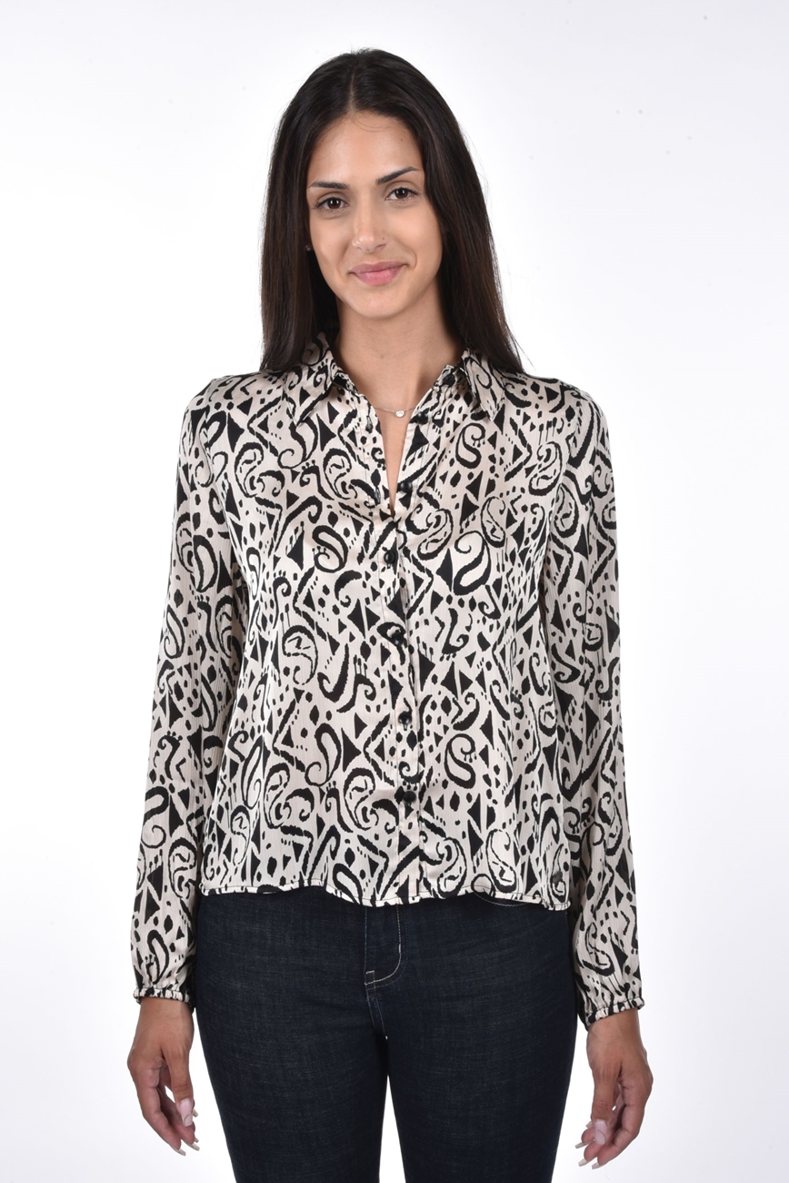 Taisa Blouse cropped printed