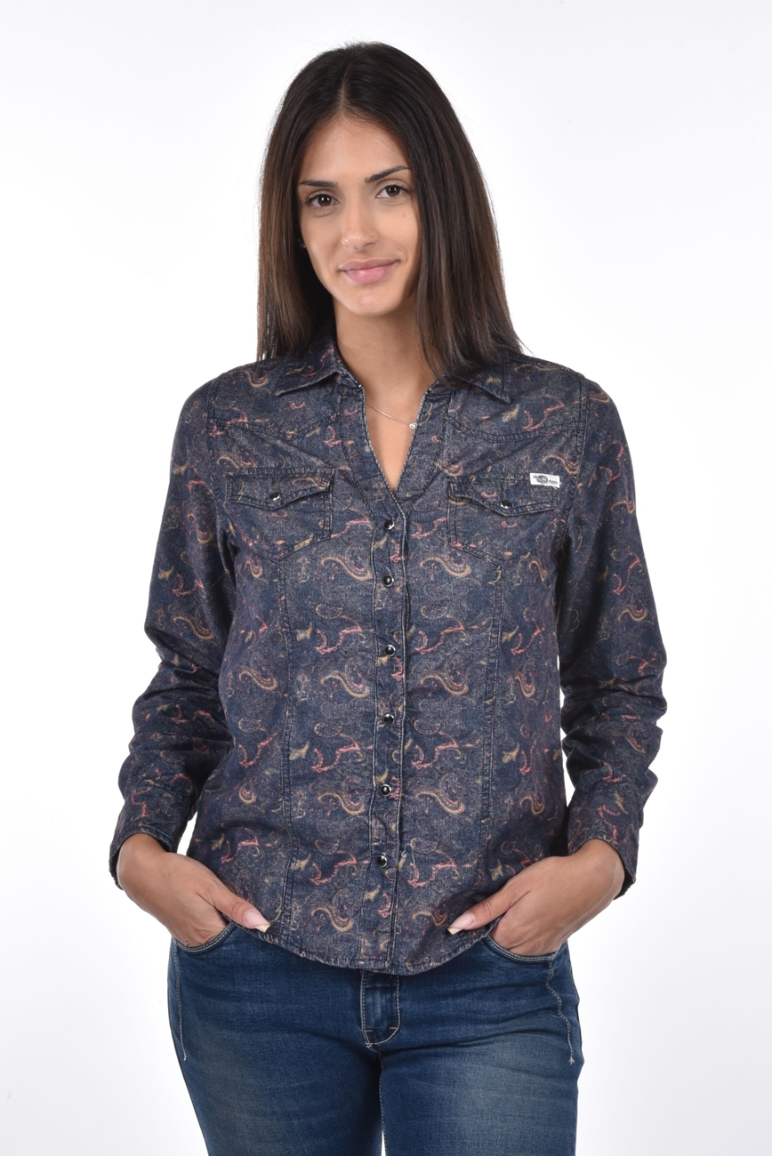 Sault Blouse corduroy paisley