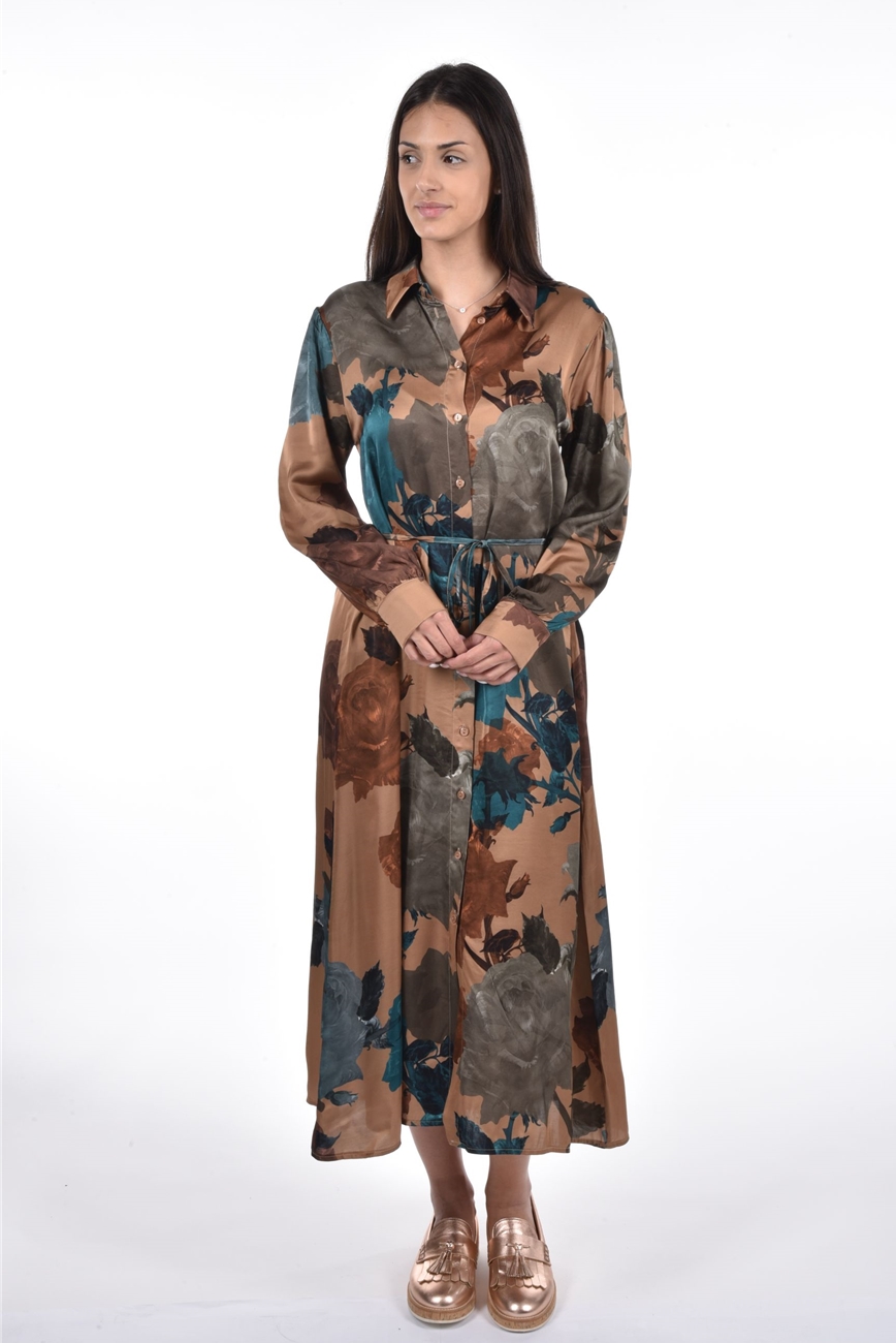 Charis Dress long printed