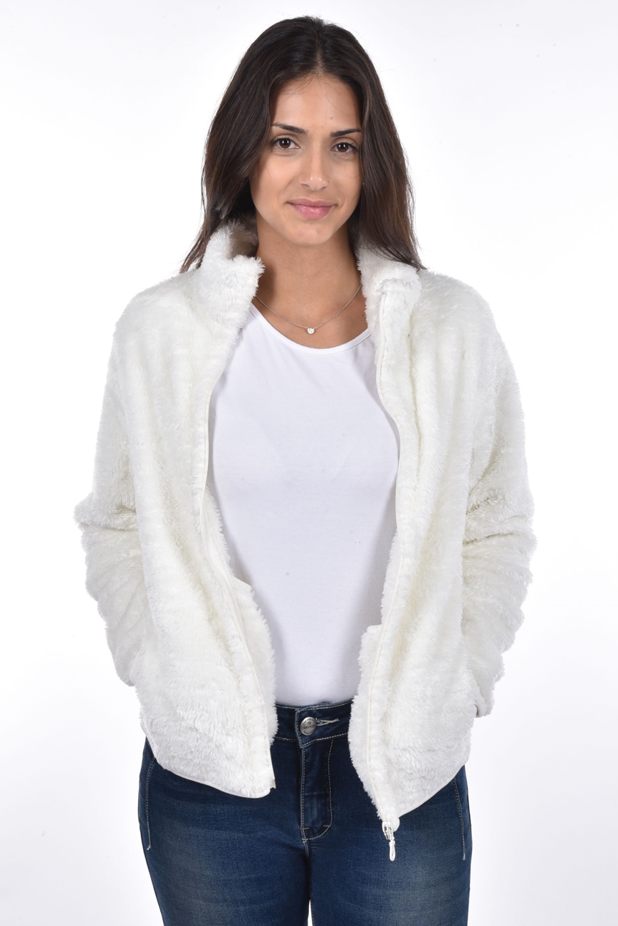 Tuana Jacket zip fake fur