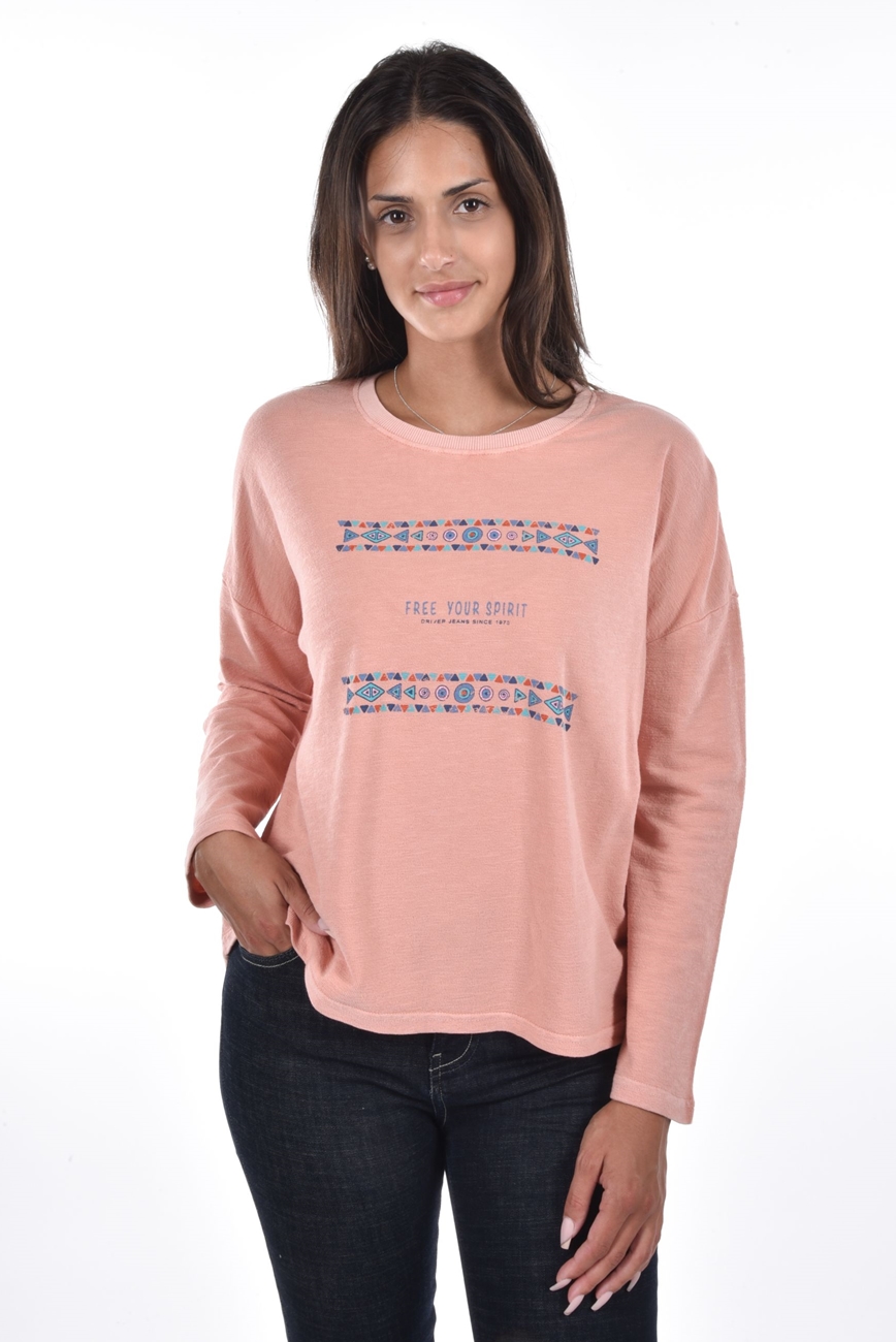 Nini Pullover loose fit print