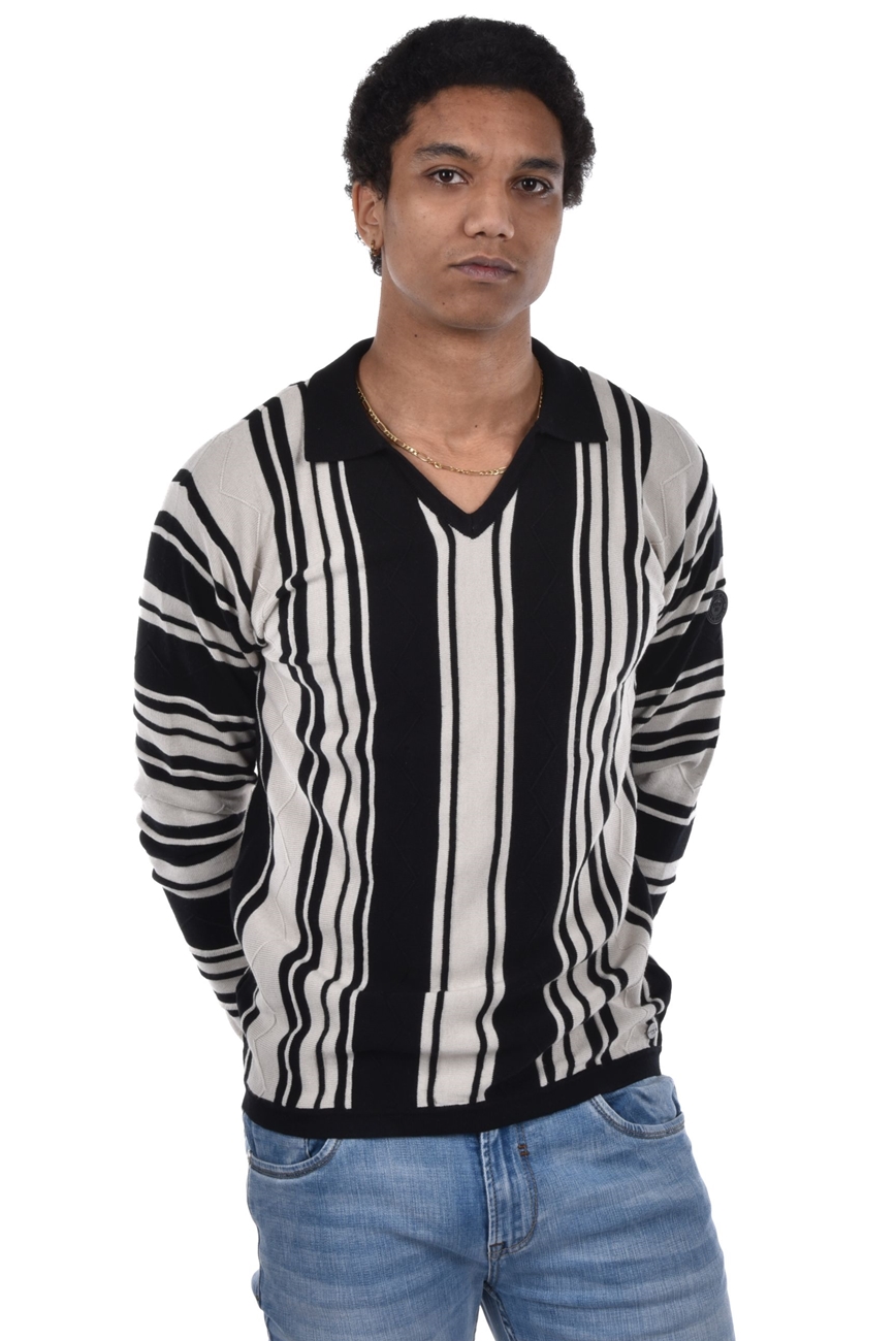 Charleston Pullover stripes jacquard