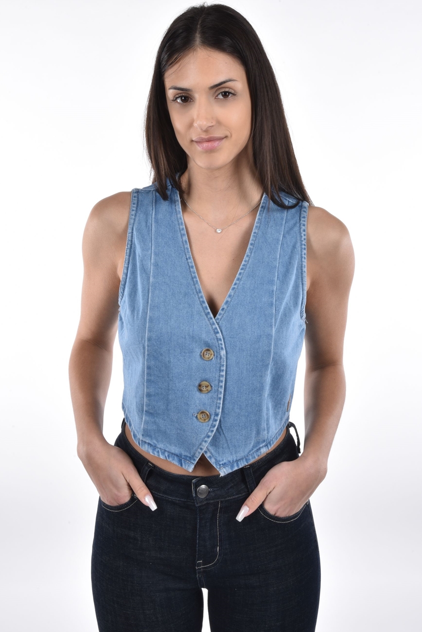 Sera Vest denim