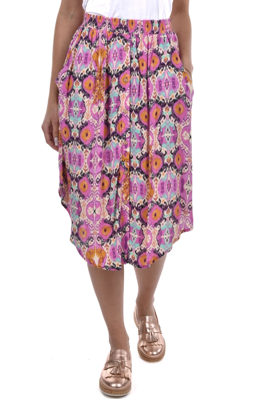 Terelle Skirt midi printed