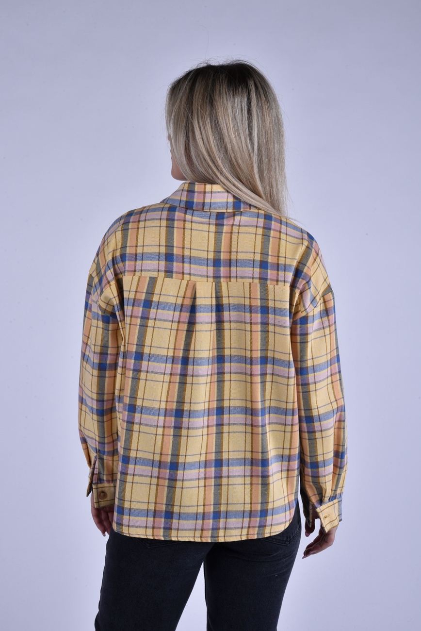 Jasa Shirt Jacket oversize checked