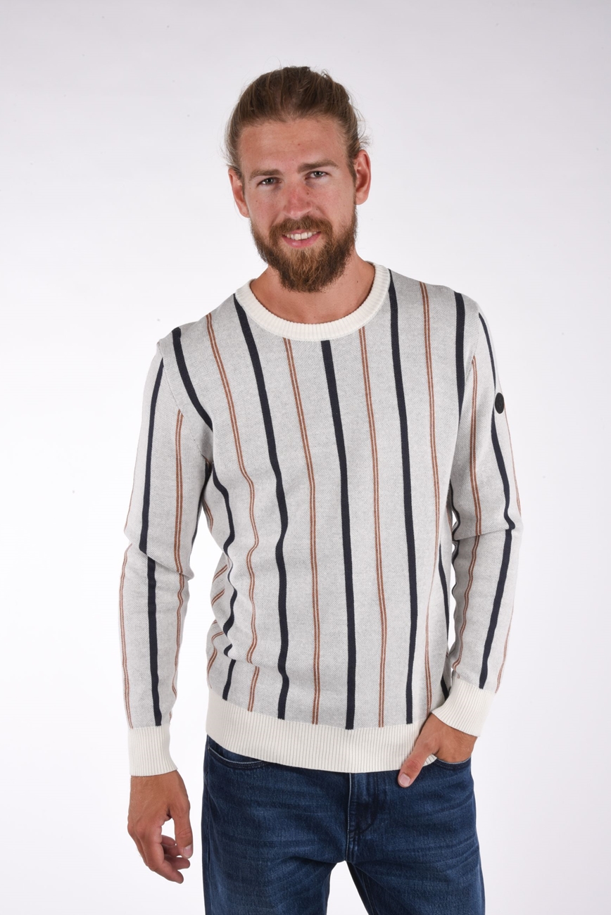 Chambers Pullover with stripes
