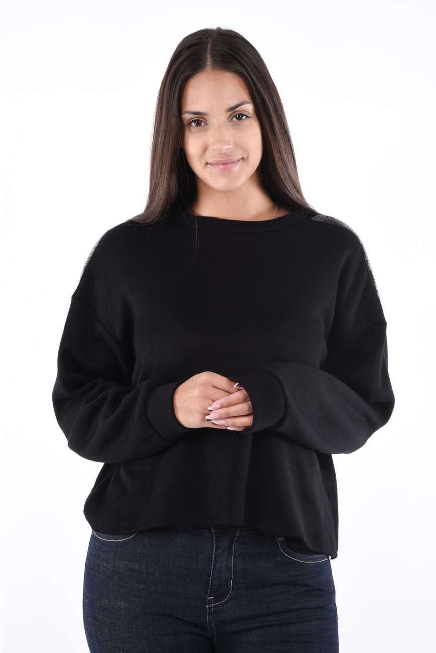 Jilms Pullover boxy sequin
