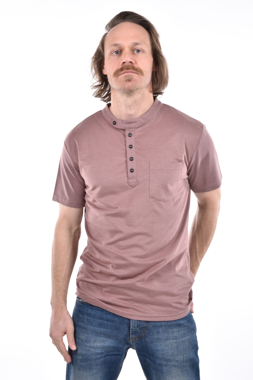 Bryce T-Shirt mao collar