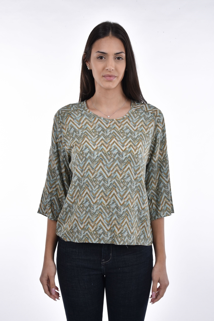 Tomils Blouse boxy printed