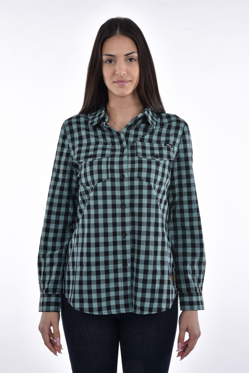 Falera Blouse long checked