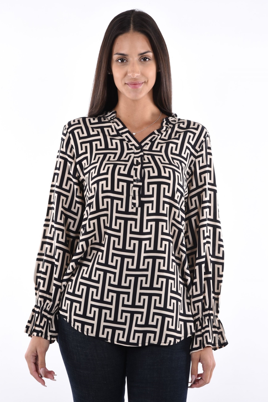 Lora Blouse printed