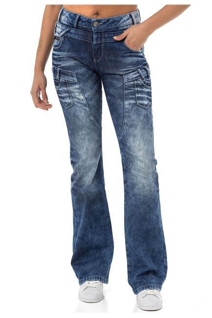 Jeans double waistband