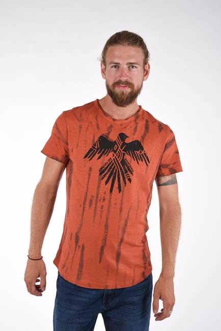 Texas T-Shirt batik & print